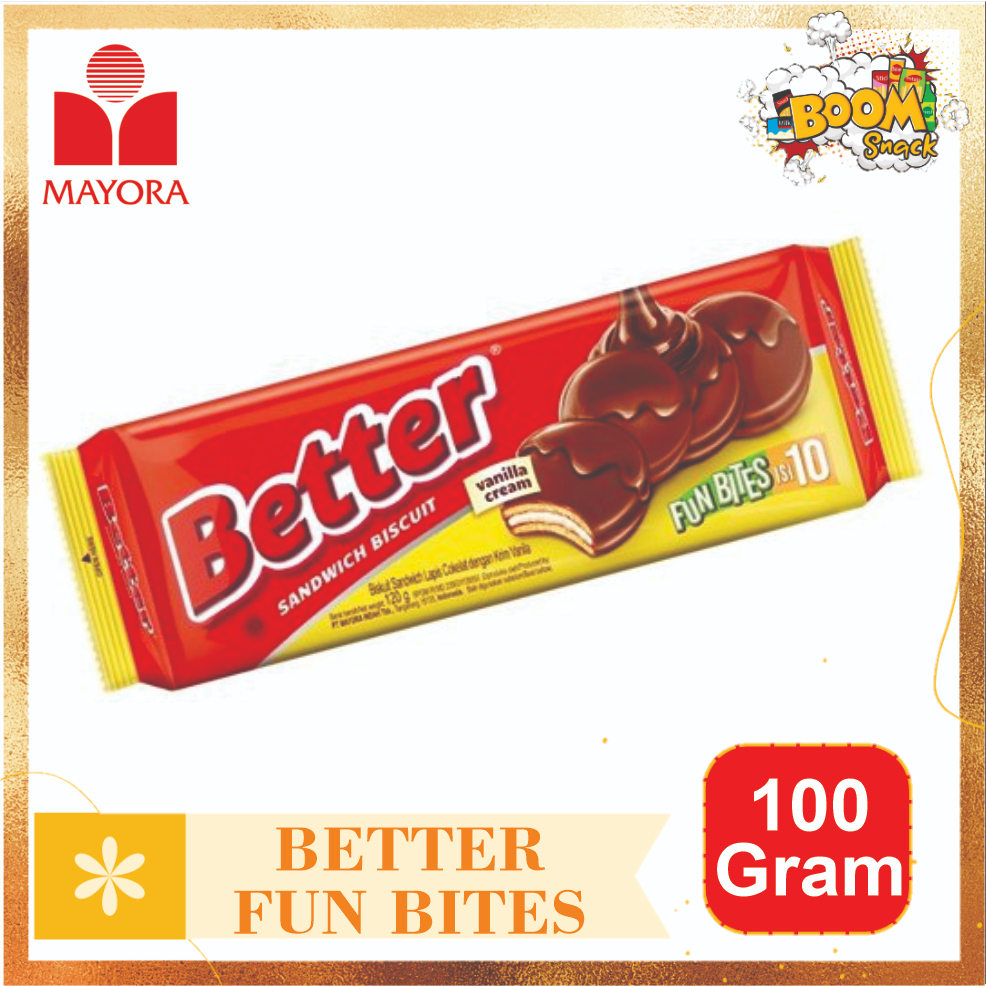 Better Fun Bites Isi 10pcs Kemasan 100 Gram