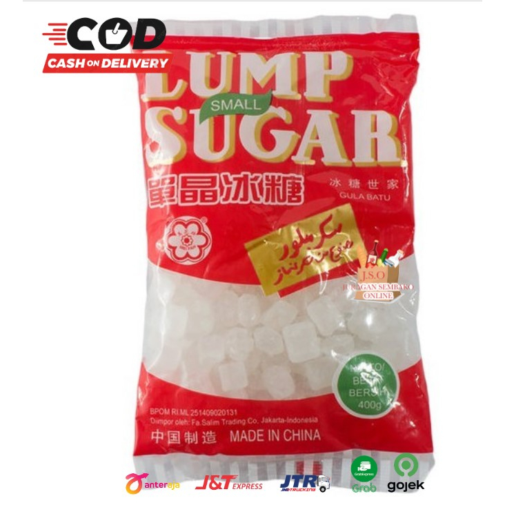 (JSO) lump sugar / gula batu 400gr