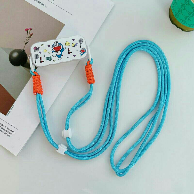 (TERBARU) TALI LANYARD MOTIF WARNA WARNI UNIVERSAL