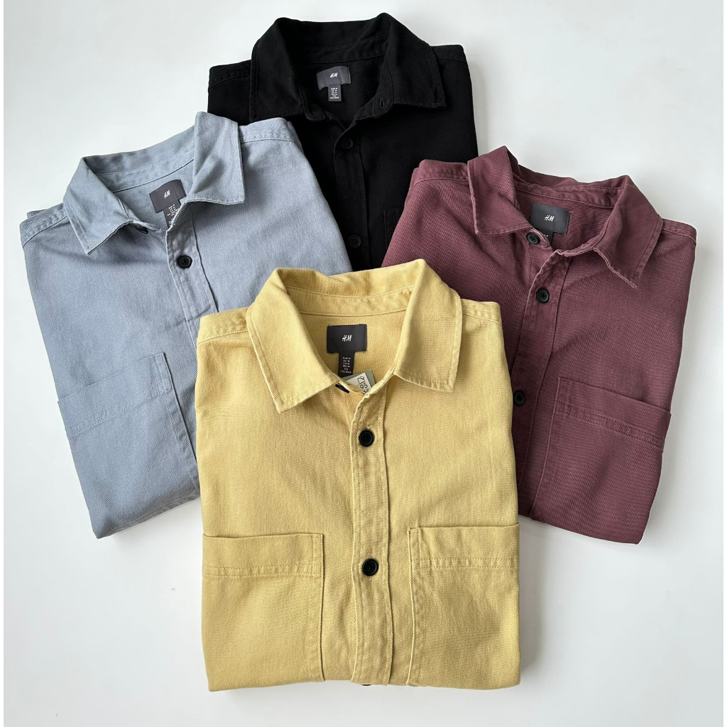 Hm denim pocket longsleeved