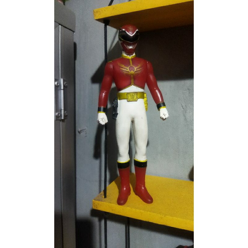 Figure Power Rangers Megaforce Red ORI Bandai 17 cm