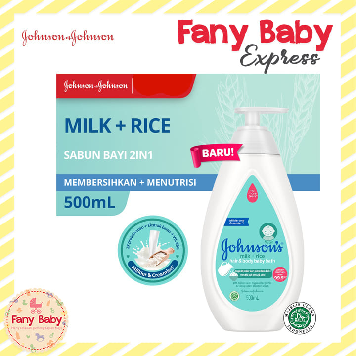 JOHNSONS 2IN1 HAIR AND BODY 500ML