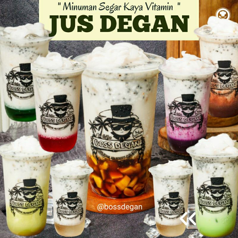 

Jus Degan Boss Degan Kelapa Muda