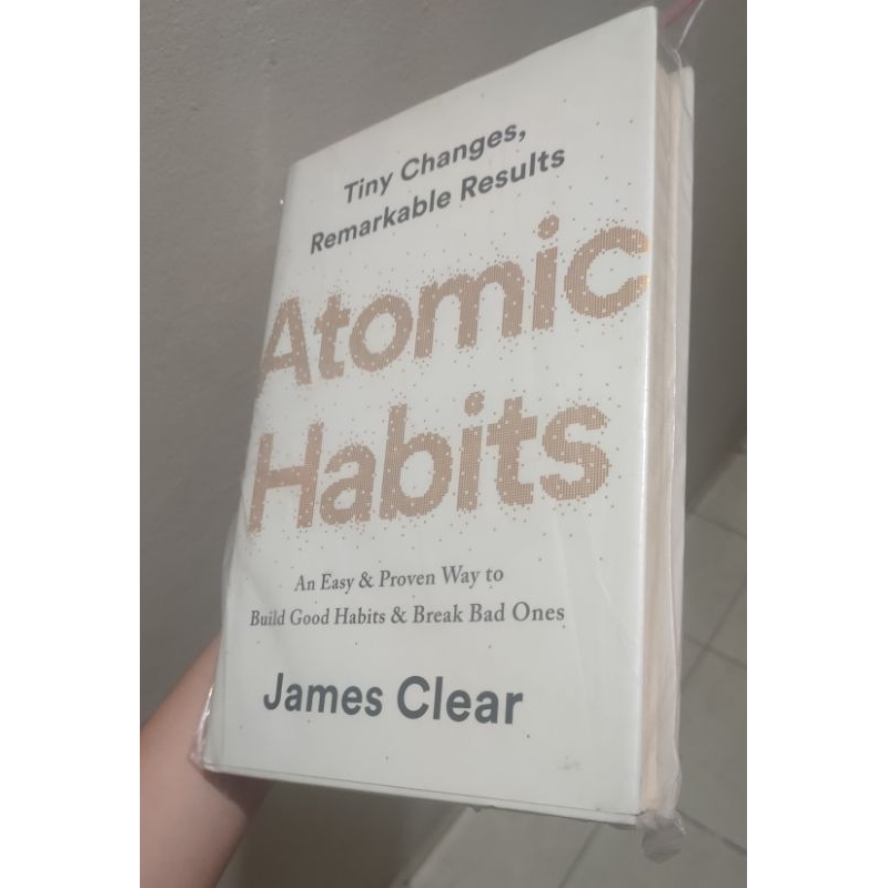 preloved bekas atomic habits inggris hardcover (english hc)