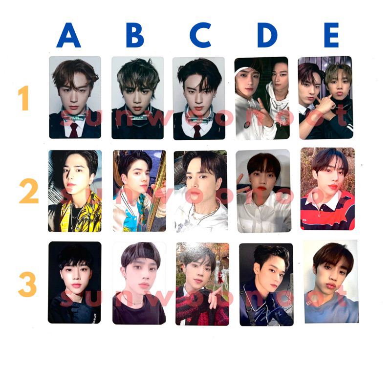 PHOTOCARD THE BOYZ MAVERICK THRILLING REVEAL TRADING CARD THE B ZONE JUYEON SUNWOO ERIC HYUNJAE