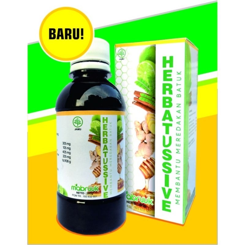 

Madu Obat Batuk Herbatussive Mabruk 280 gr