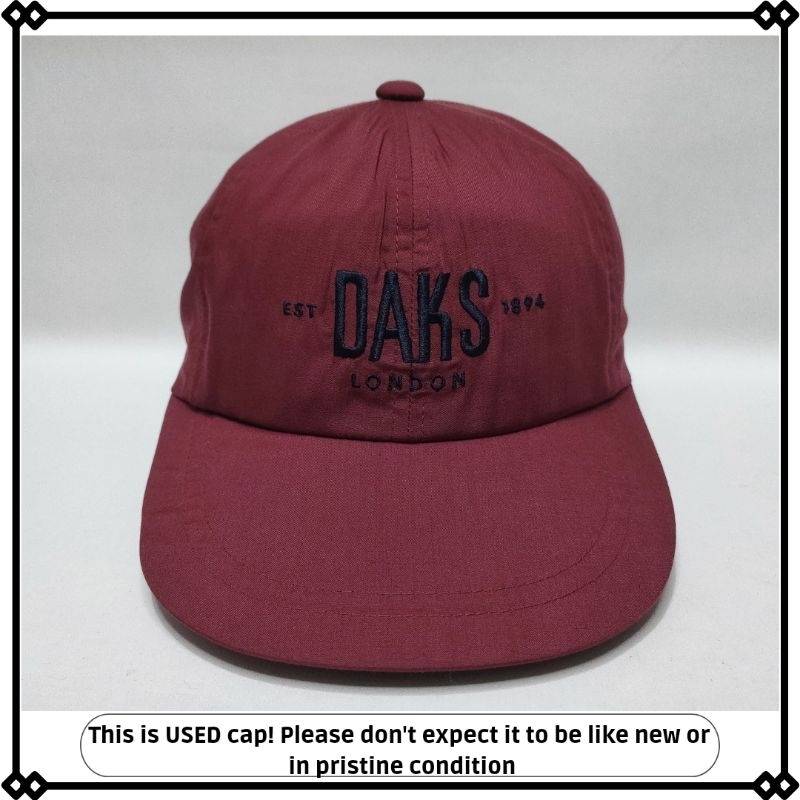 topi casual DAKS London second original preloved