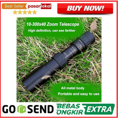 Jual Monocular Zoom Telescope 10-300x40 Berkualitas