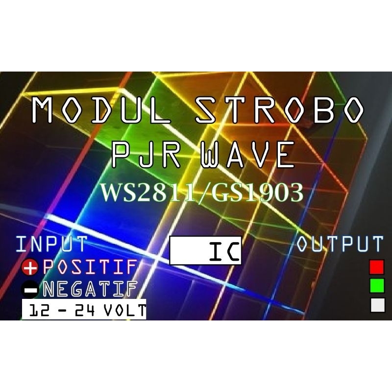 modul strobo pjr wave 4 baris
