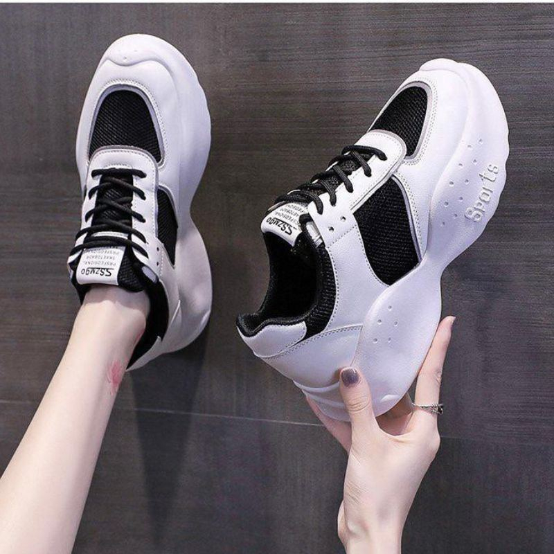 3113 Sepatu Wanita Import Sneakers Olahraga Murah