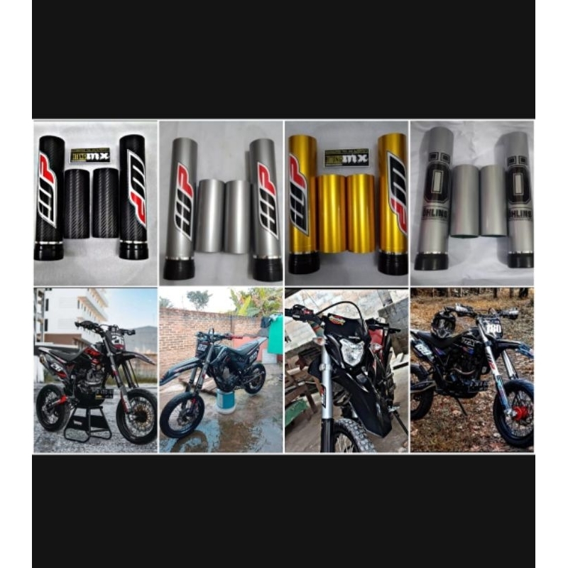 COVER SHOCK USD UNTUK  CRF 150cc L/KLX 150cc dan D-TRACKER 150cc STANDAR