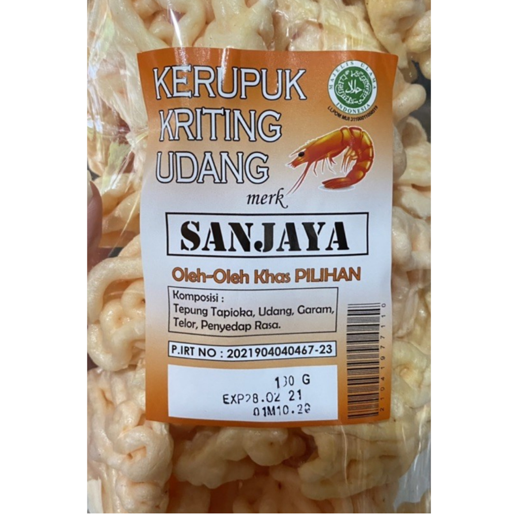 

Kerupuk Bangka Udang Cap Sanjaya