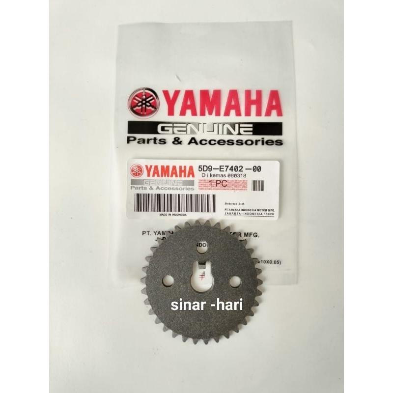 GIGI SENTRIK SET (5D9) YAMAHA  VEGA  ZR LAMA OLD