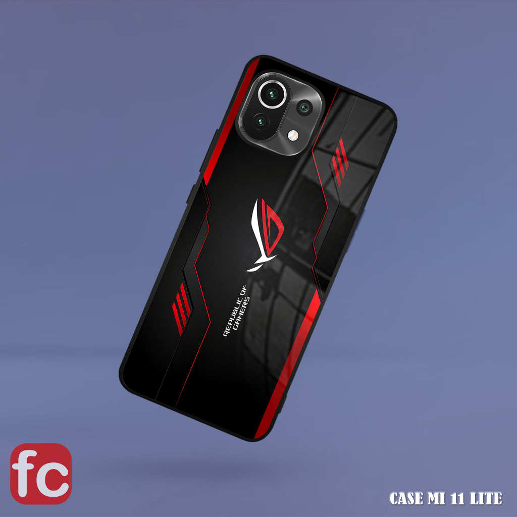 Softcase Xiaomi Mi 11 Lite | Mi11| FR67 Rog | Case Glossy Hd 11Lite | Casing Kilau Hp Xioami Kesing 