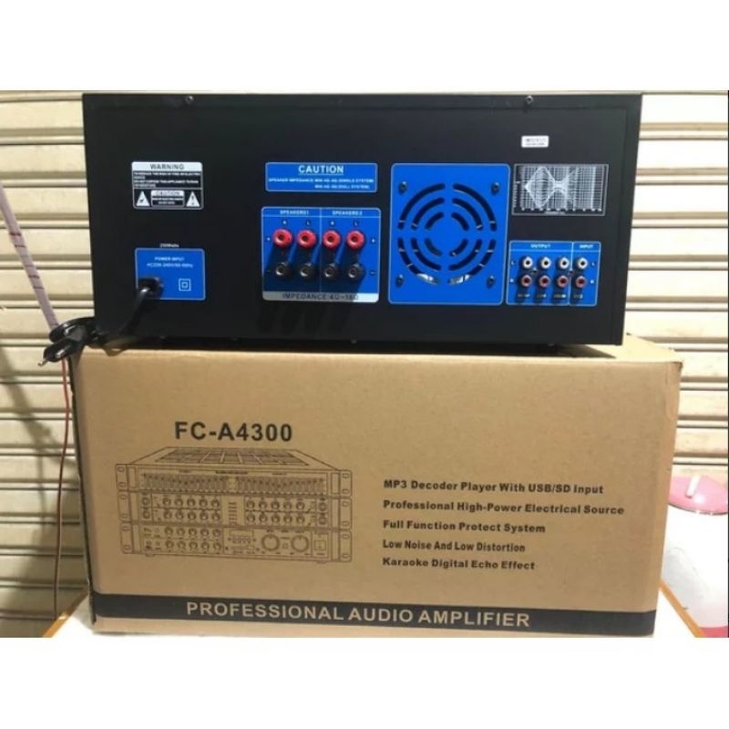 FIRSTCLASS FC A4300 PROFESIONAL AUDIO AMPLIFIER