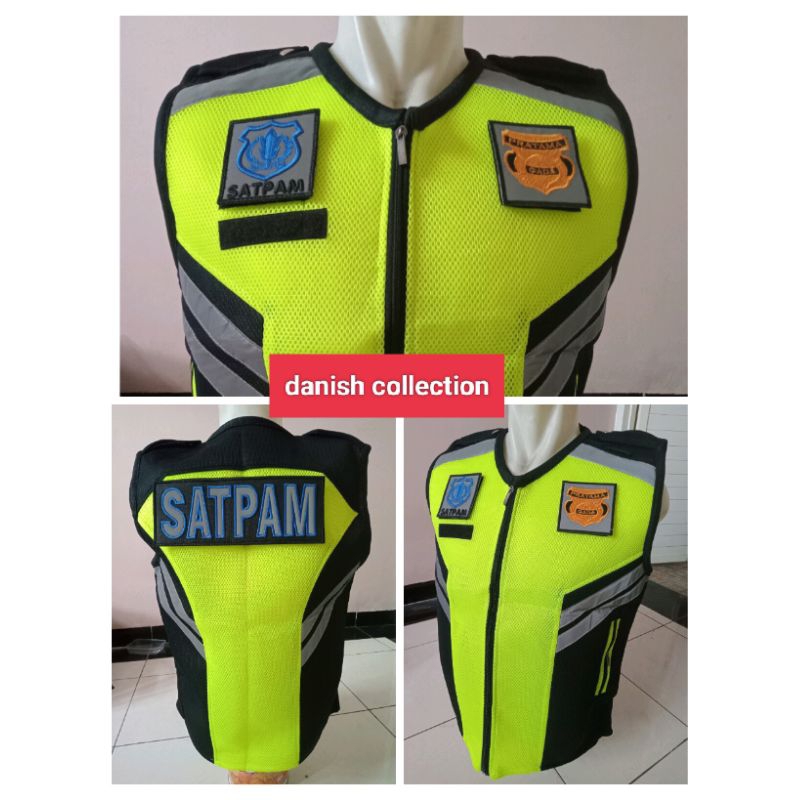 ROMPI HIJAU SATPAM,ROMPI HIJAU SECURITY TEBAL.BAHAN DOUBLE MESH