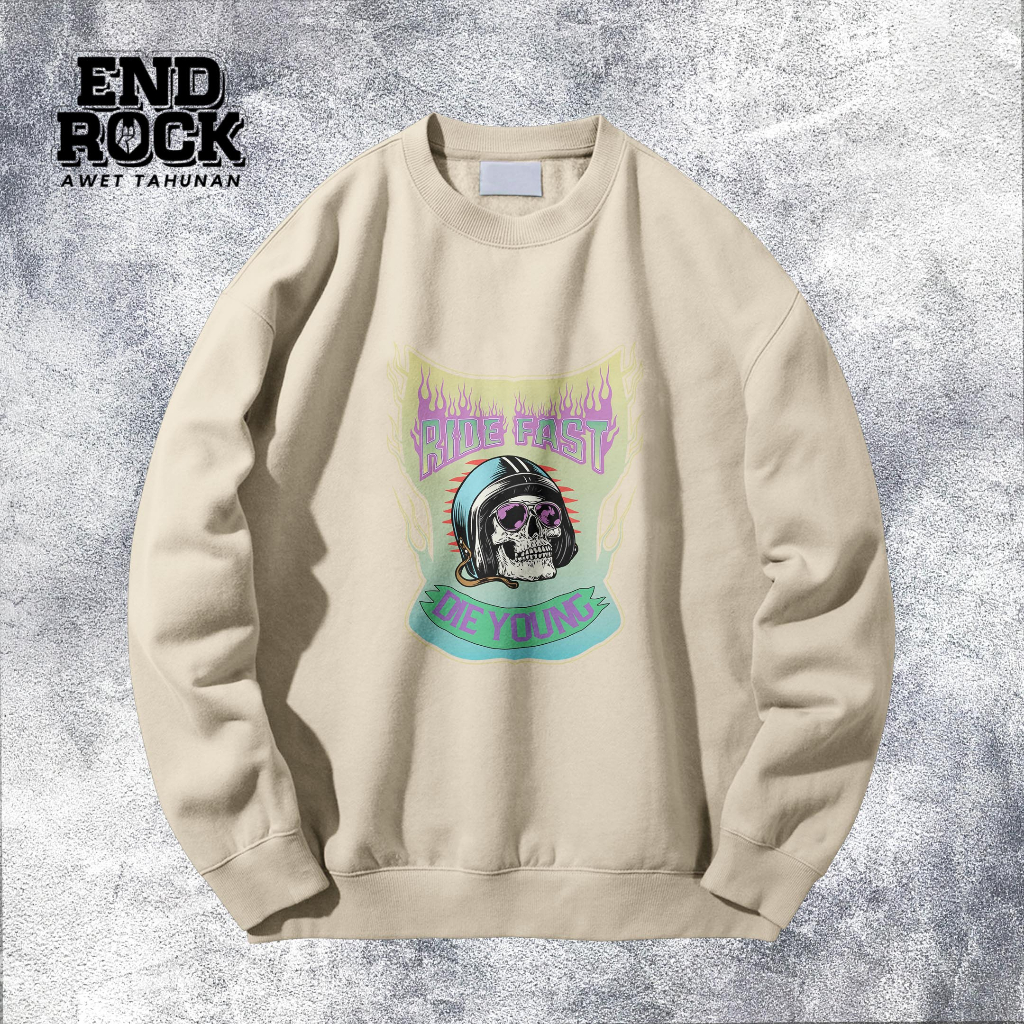 Crewneck Exclusive Original Endrock Tema Rebels DTFS177