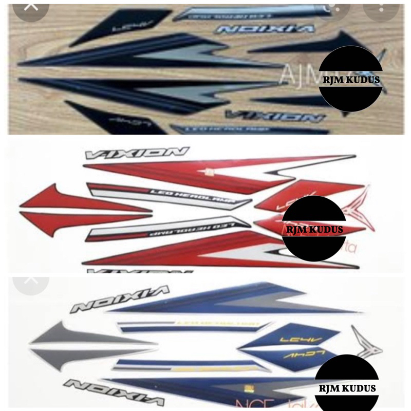 Stiker Striping Yamaha New Vixion 2018