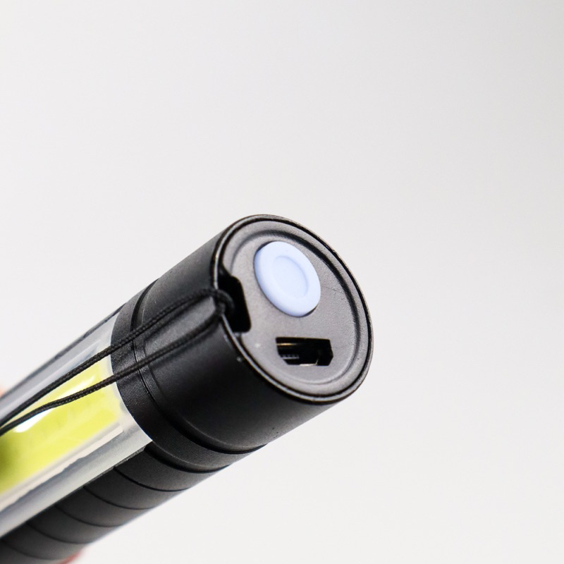 TaffLED Albinaly Senter LED USB Rechargeable Q5 + COB 2300 Lumens - 1517