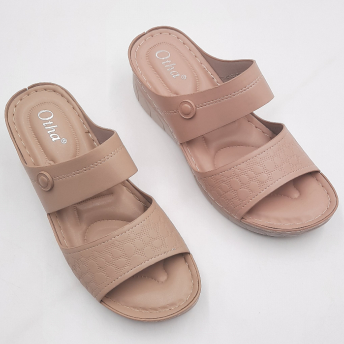 Otha Shoes - Wedges Sandal Wanita - H729 OWK
