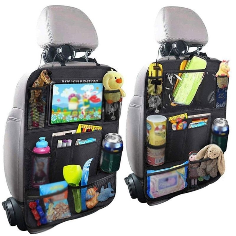 Tas Gantung Kursi Belakang Mobil Backseat h Touch Screen Tablet Gadget Holder