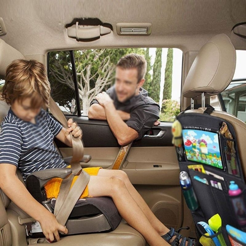 Tas Gantung Kursi Belakang Mobil Backseat h Touch Screen Tablet Gadget Holder