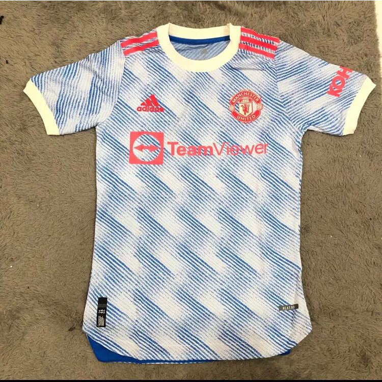 Jersey bola mu away player issue 2021 - 2022 grade ori import