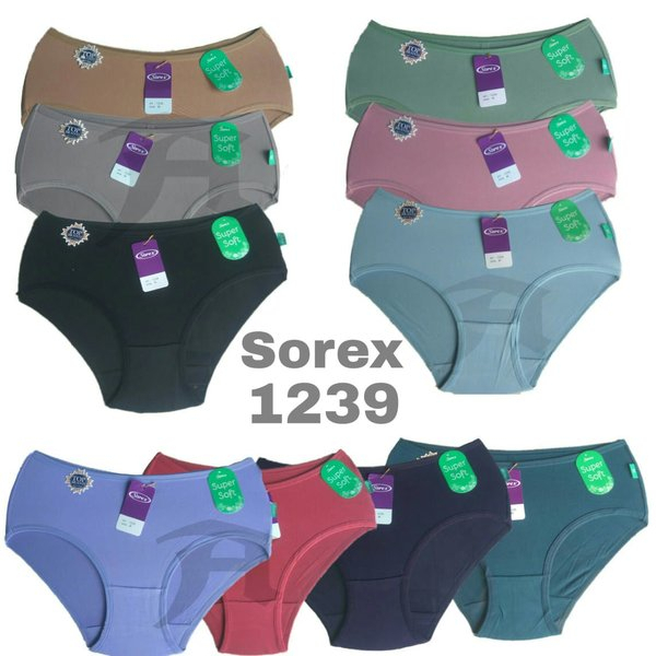 Celana Dalam Wanita(6pcs) ORIGINAL CD Sorex 1239 / cd wanita dewasa / CELANA dalam wanita /underwear