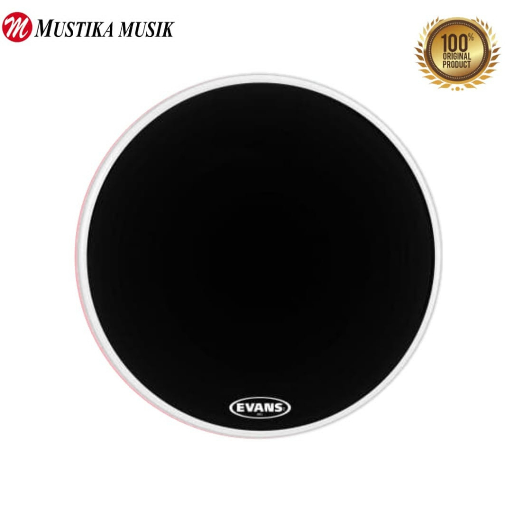 Head Bass Drum 26 EVANS MX1 BLACK BD26MX1B