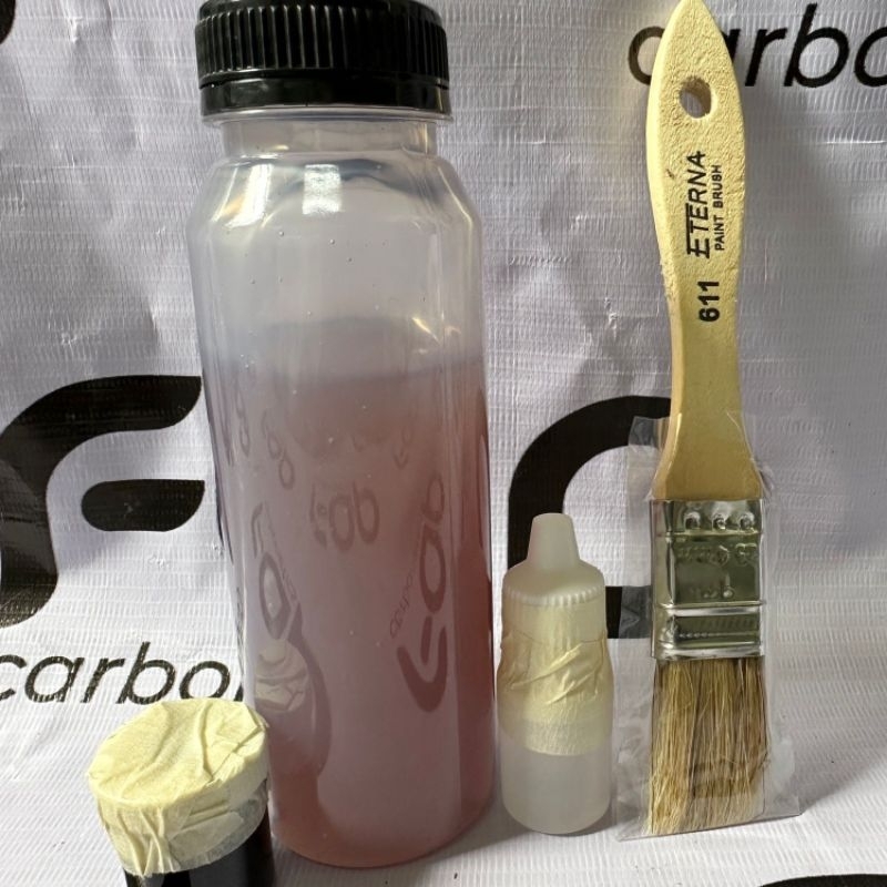 TERMURAH paket gelcoat/lem/perekat carbon fiber/carbon kevlar/carbon forged