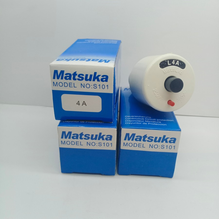 sekring listrik otomatis matsuka 4A pengaman konsleting rumah lama