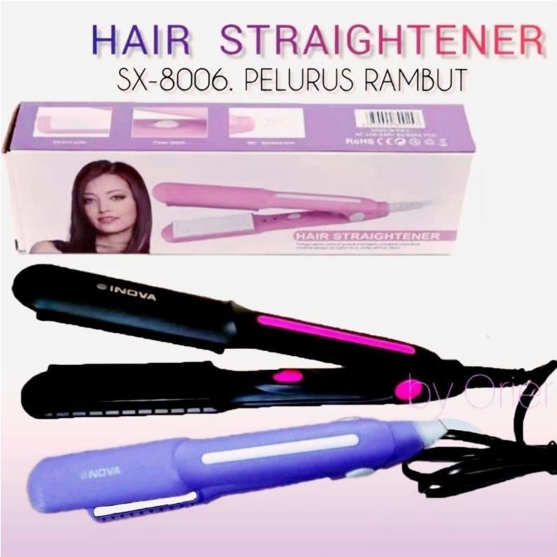 Catokan Rambut iNOVA SX-8006 Hair Straightener Catok Pelurus 0892