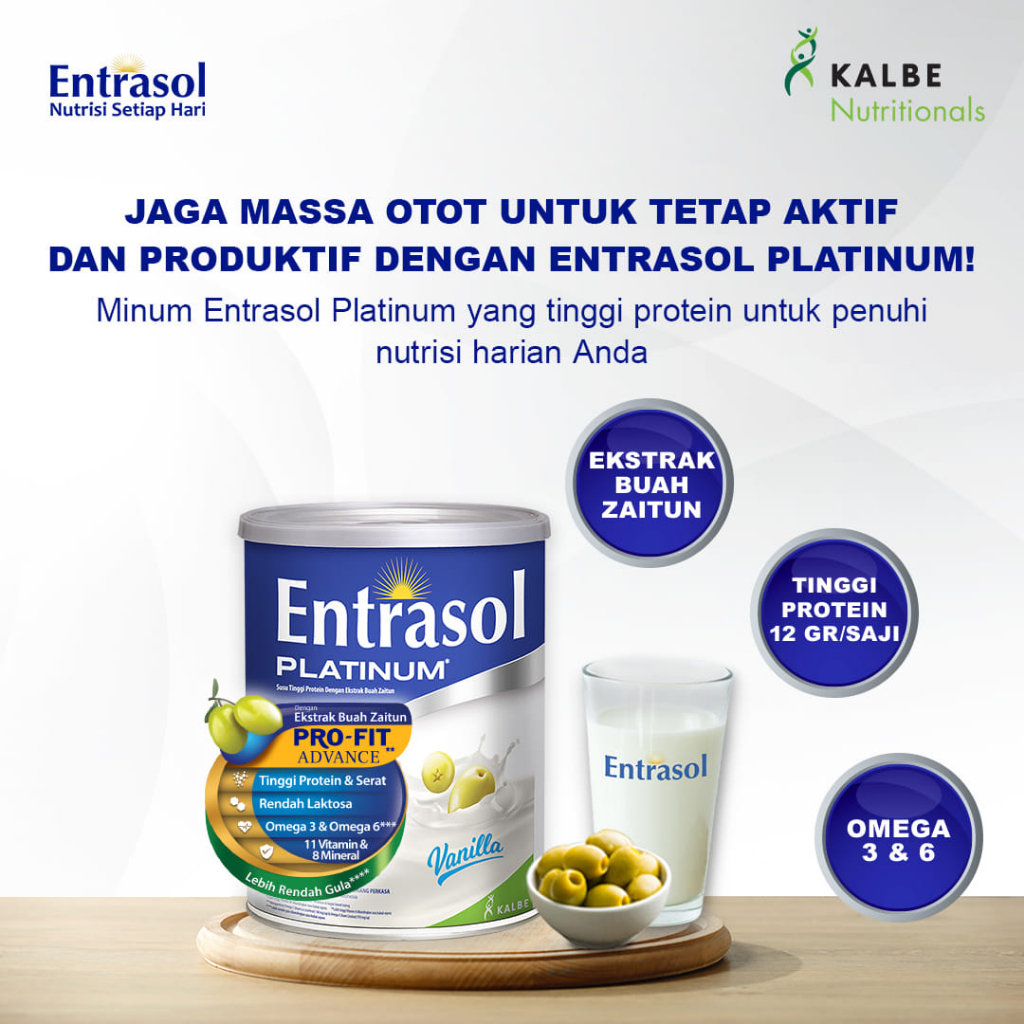 

Entrasol Platinum / Susu Nutrisi untuk Orang Lanjut Usia