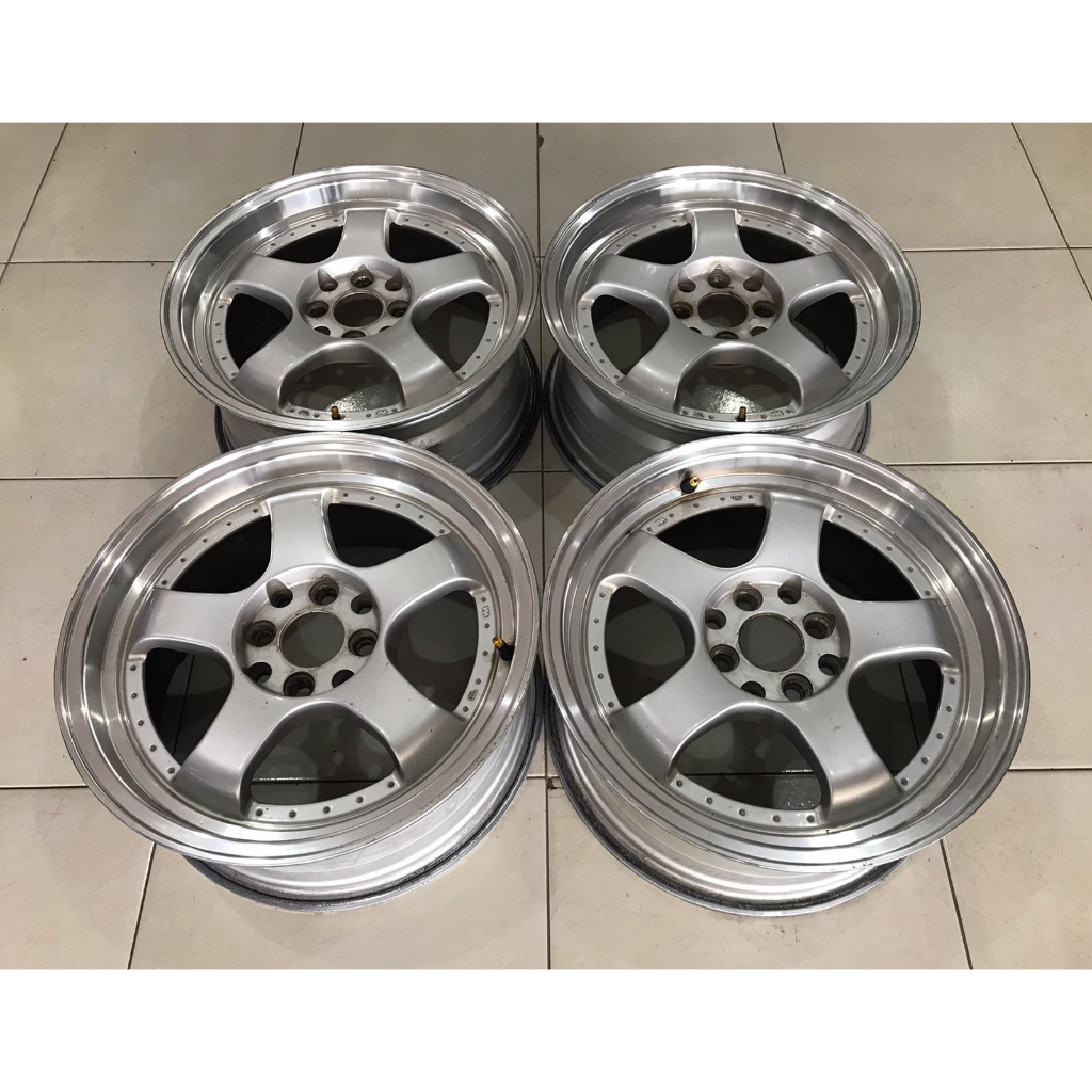 VELG MOBIL CELONG RING 16 WORK MEISTER R16 LEBAR 7 PCD 8X100/114,3 ET38 VELG MOBIL BEKAS