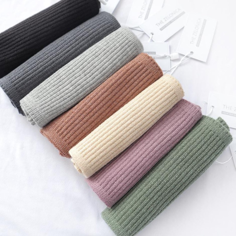 Ciput Rajut Bandana Salur  1 Warna Super Premium High Qualyt