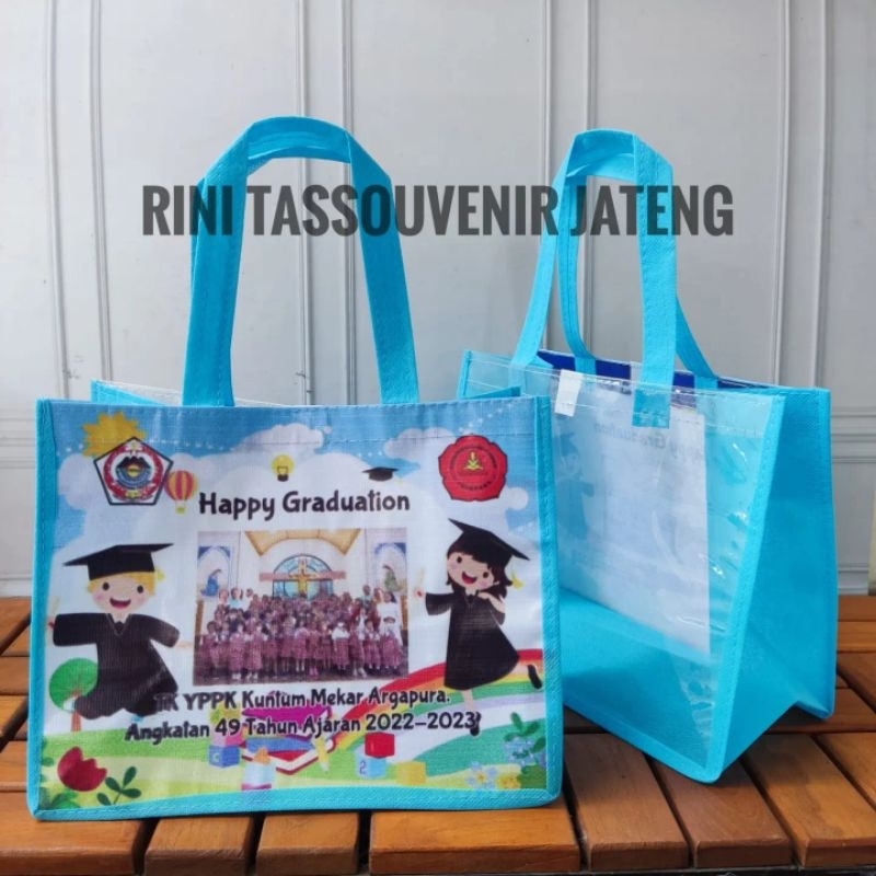 

tas perpisahan sekolah 25*12*20