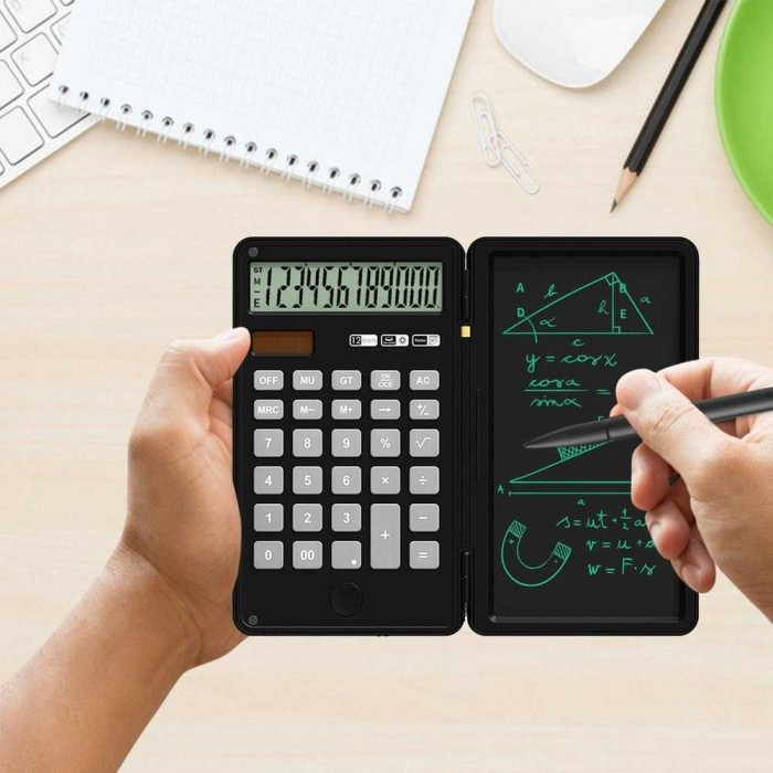 

Kalkulator Papan Tulis 12 Digit LCD Portable Office Tools