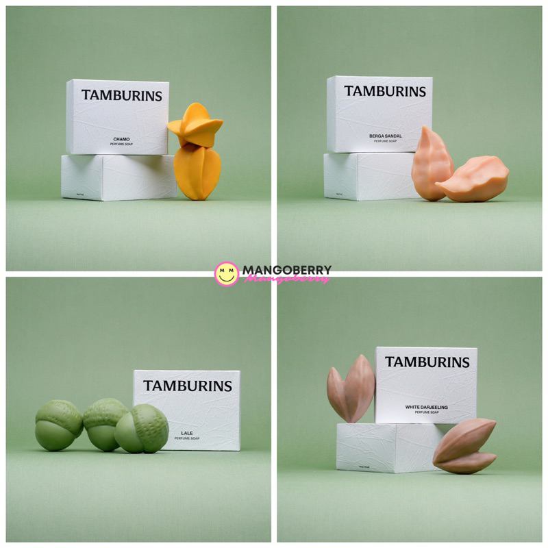 TAMBURINS - Perfume Soap &amp; Tray Set