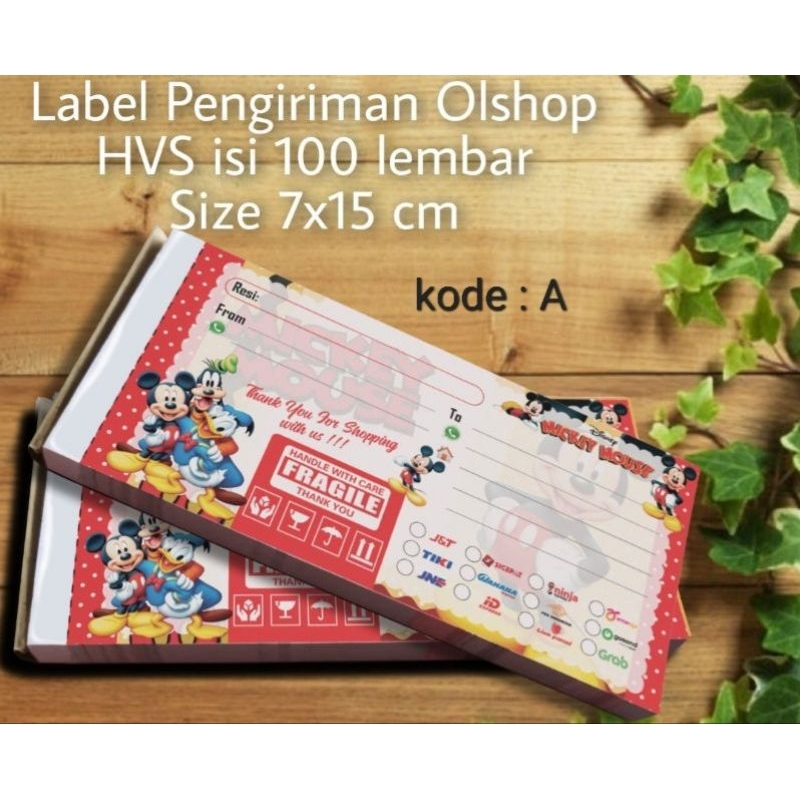 

nota pengiriman olshop isi 100 lembar