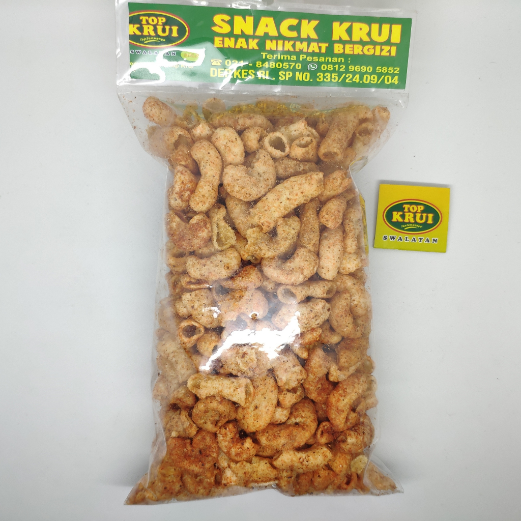 

Makaroni Pedas Nampol - Snack Makaroni Pedas