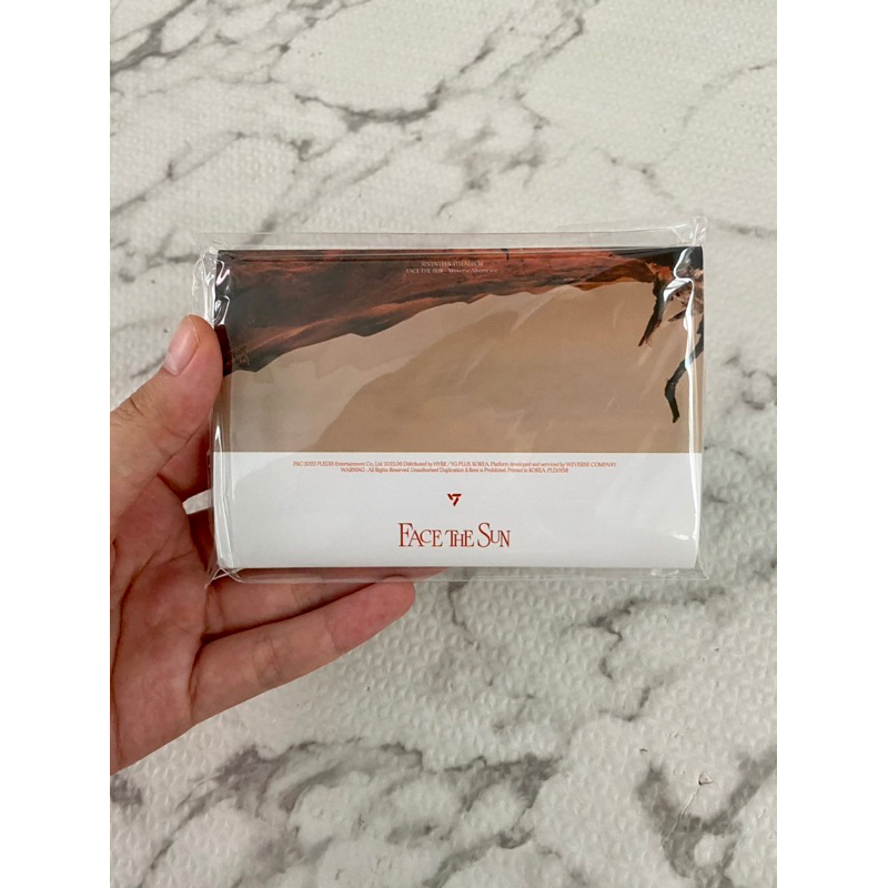 Ready Seventeen Face The Sun Weverse Version Album Unsealed - Woozi