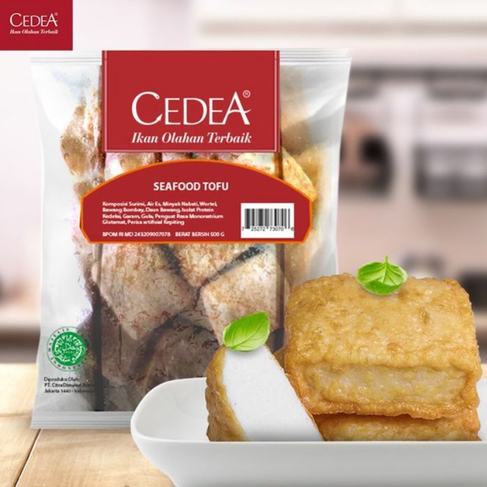 

FROZEN FOOD CEDEA SEAFOOD TOFU 500GRAM - DISASS JOGJA