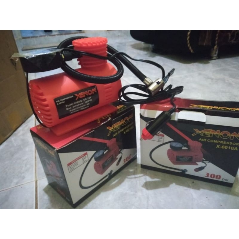 XENON COMPRESSOR MINI-DC-12VOL 300-PSI-COMPRESSOR -POMPA BAN
