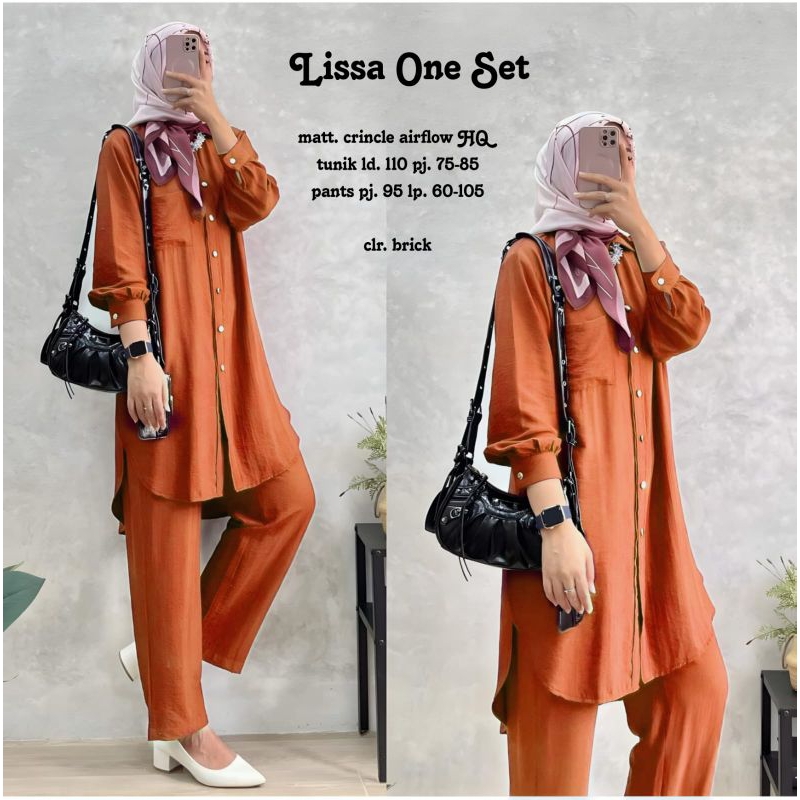 LISSA SETELAN BAJU WANITA