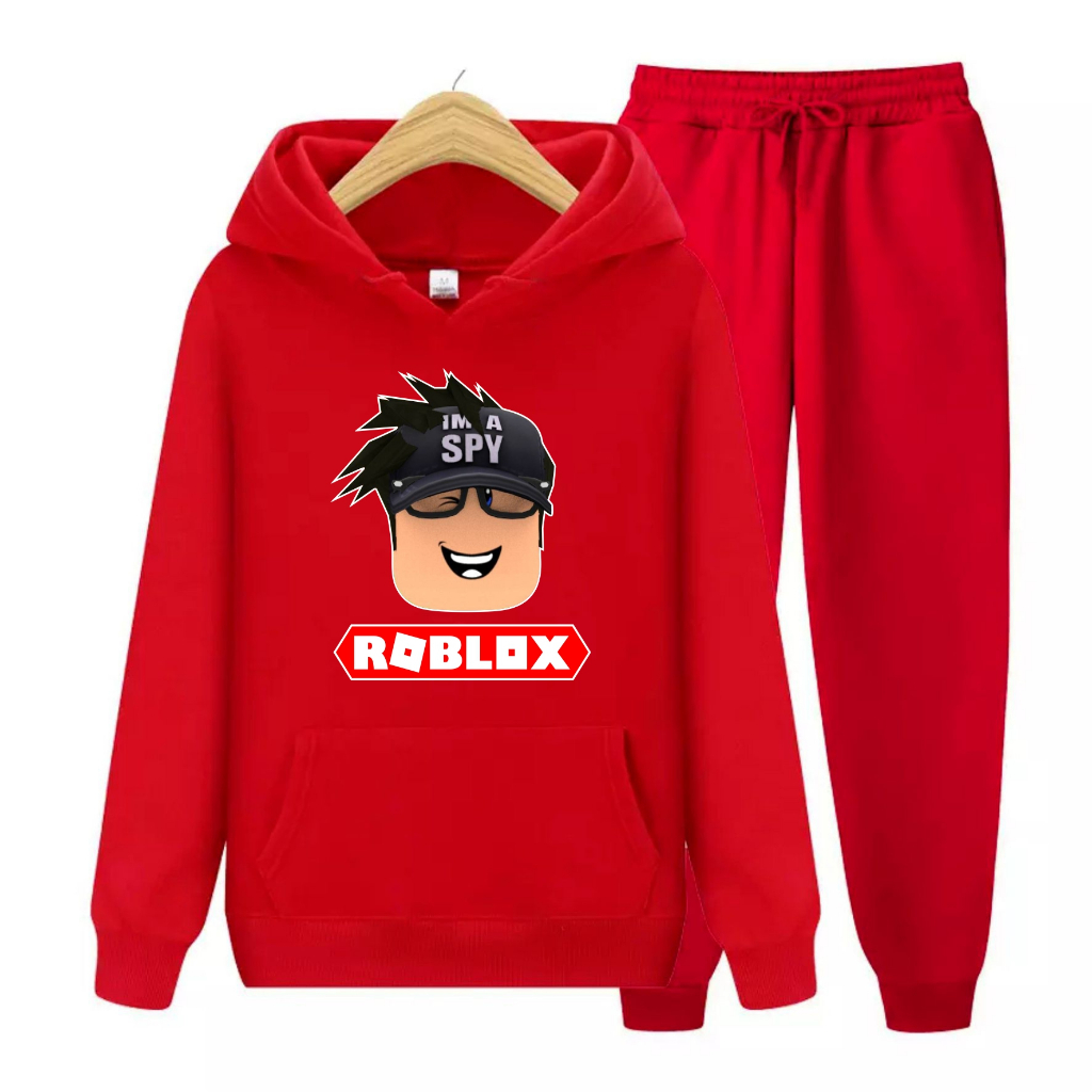 FenishaStore Setelan Sweater Hoodie Anak-anak ROBLOX Usia 4-13Tahun Bisa Bayar Ditempat COD