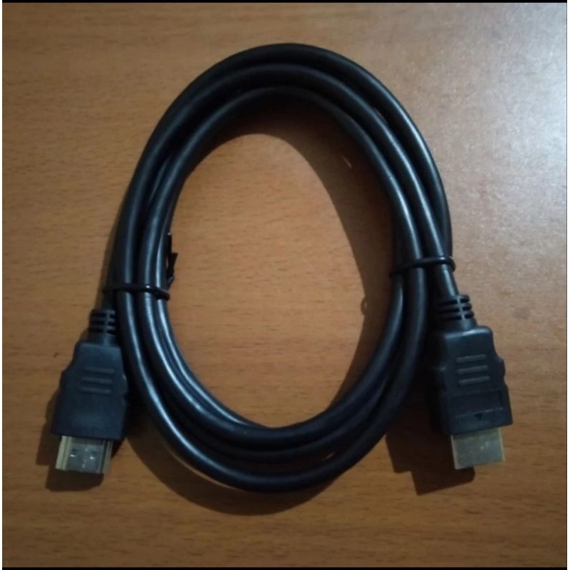 KABEL HDMI 1.5M STANDART HITAM MURAH / HDMI 1.5 METER