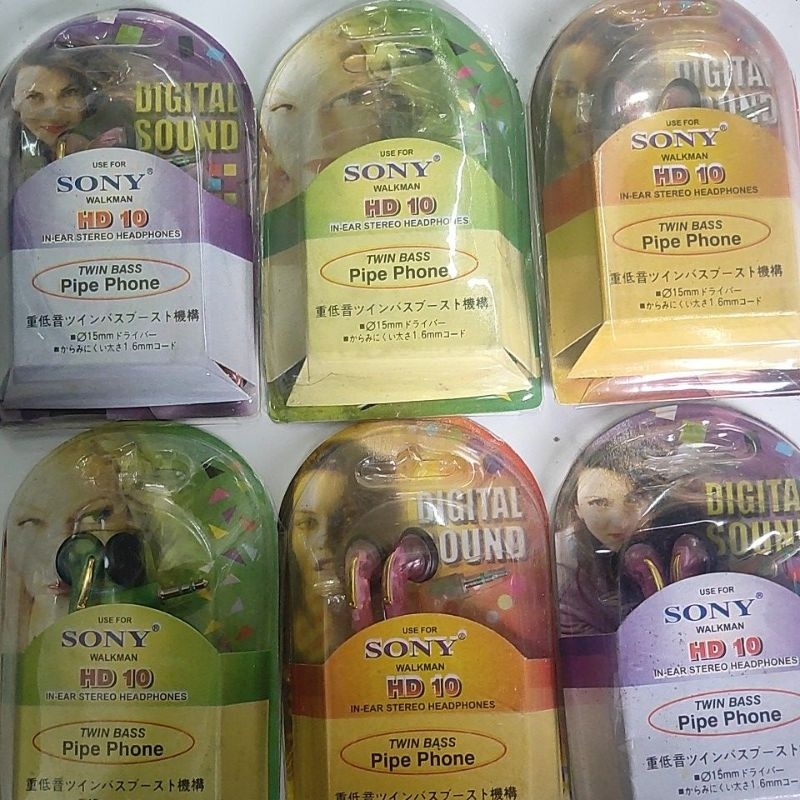 HEADSET WALKMAN HD.10 TWIN BASS