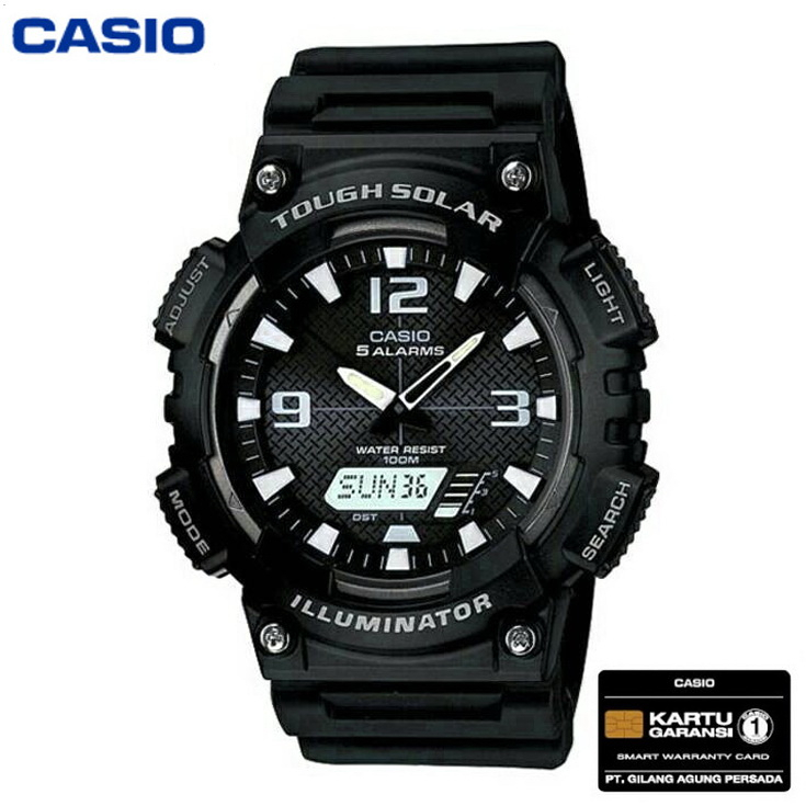 Jam tangan casio g shock AQS810W Tough Solar Original