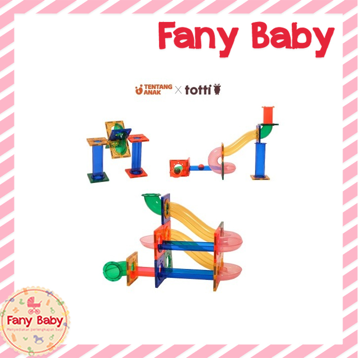 TINKERMAGS TENTANG ANAK EDITION BALL RUN SET 38PCS