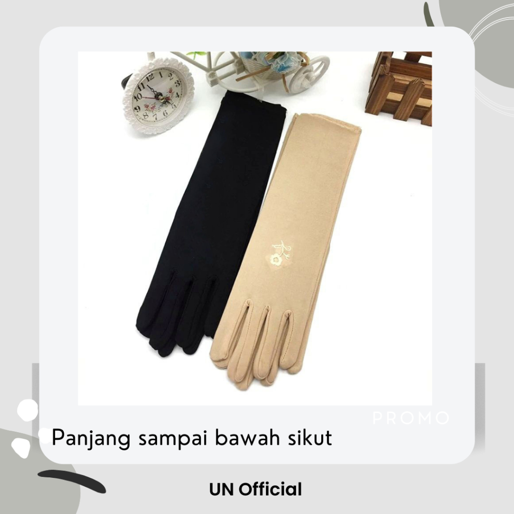 Sarung Tangan Allawi Muslimah Fullfinger / Manset Alawi